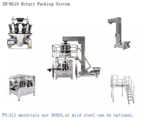 Premade Bag Pouch Packing Machine Laundry Beads Counting 20pcs 30pcs